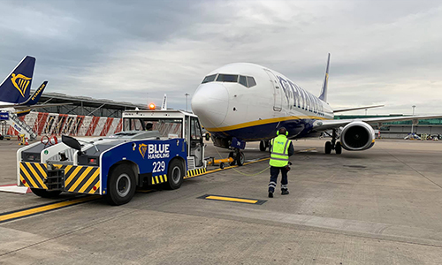 XOPS technology introduced in RyanAir ground handling operations